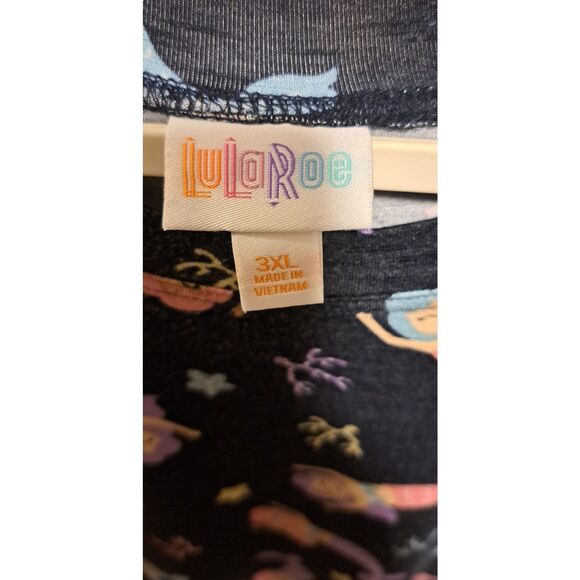 LuLaRoe Mermaid Print Top โ Size 3X - Picture 3 of 8